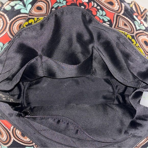 Vera Bradley Iconic Glenna Satchel Shoulder Bag Retired Sierra Pattern - Picture 12 of 15